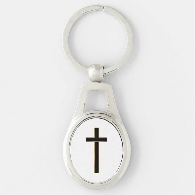 Christian cross key ring (Front)