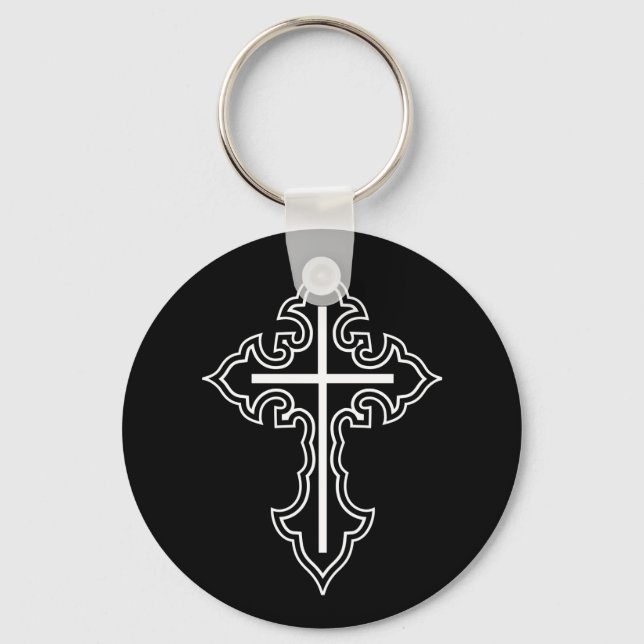 Christian cross key ring (Front)