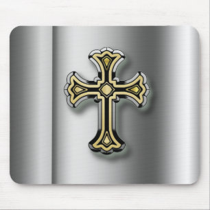 Christian Cross Mouse Pad