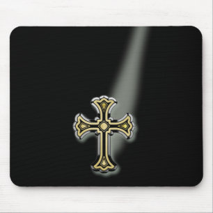 Christian Cross Mouse Pad