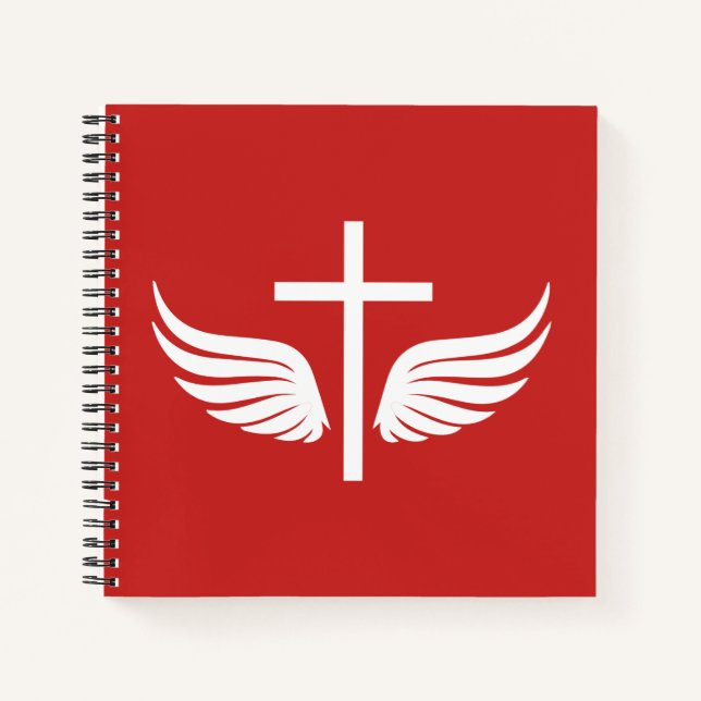 Christian cross notebook (Front)