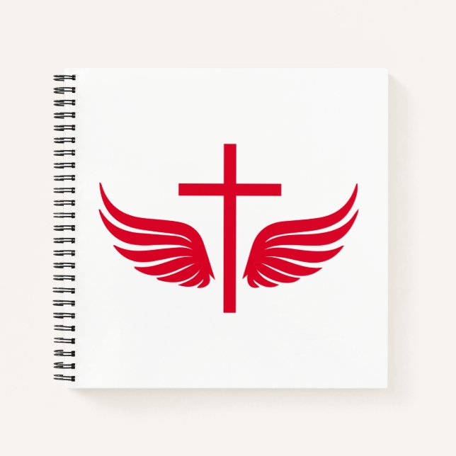 Christian cross notebook (Front)