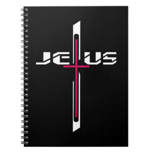 Christian cross notebook