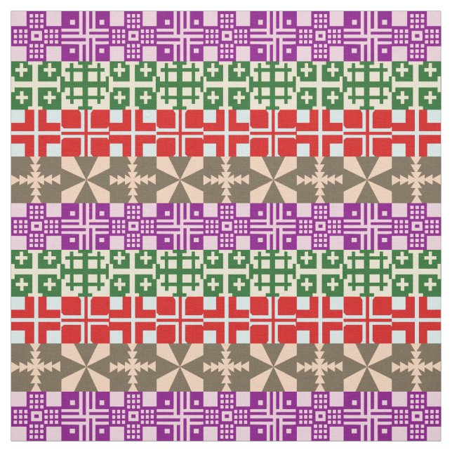 Christian Cross Pattern 1 Fabric (Swatch)