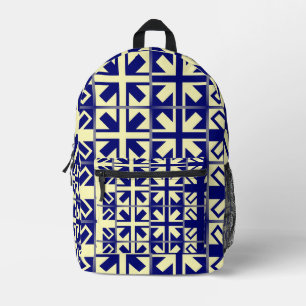 Christian Cross Pattern 2 Printed Backpack