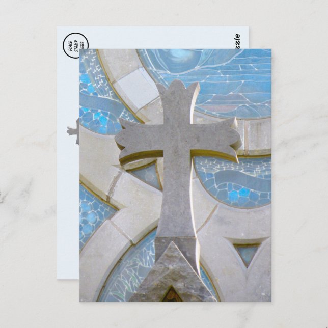 Christian Cross Postcard (Front/Back)