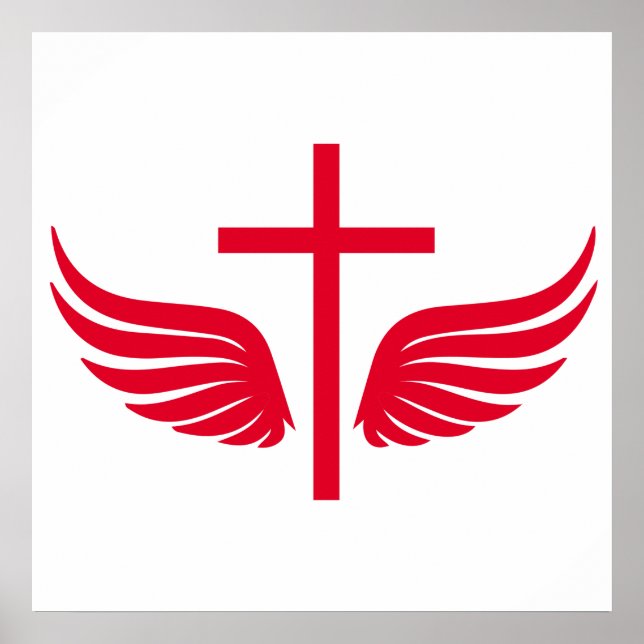 Christian cross poster (Front)