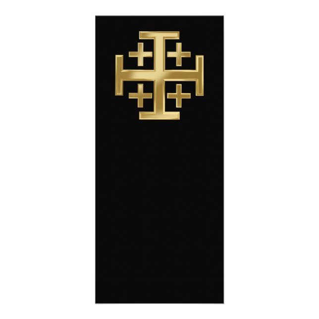 Christian cross rack card (Front)