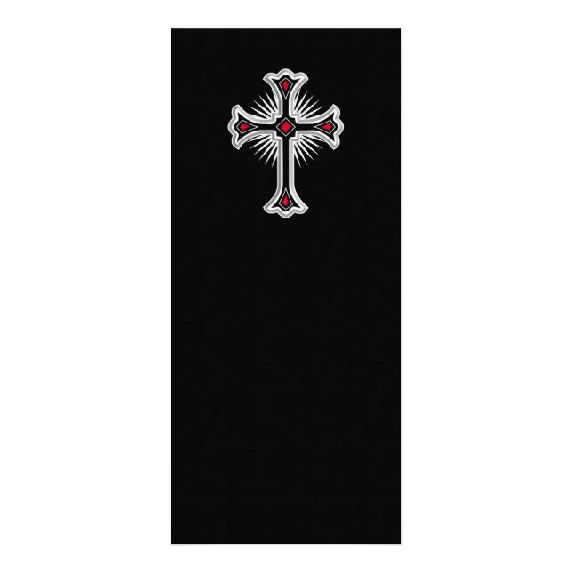 Christian cross rack card (Front)