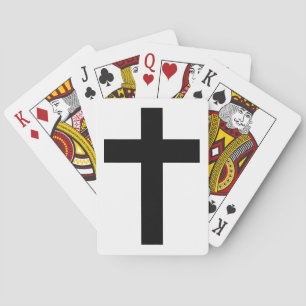 Christian Cross (Religious Symbol) Playing Cards