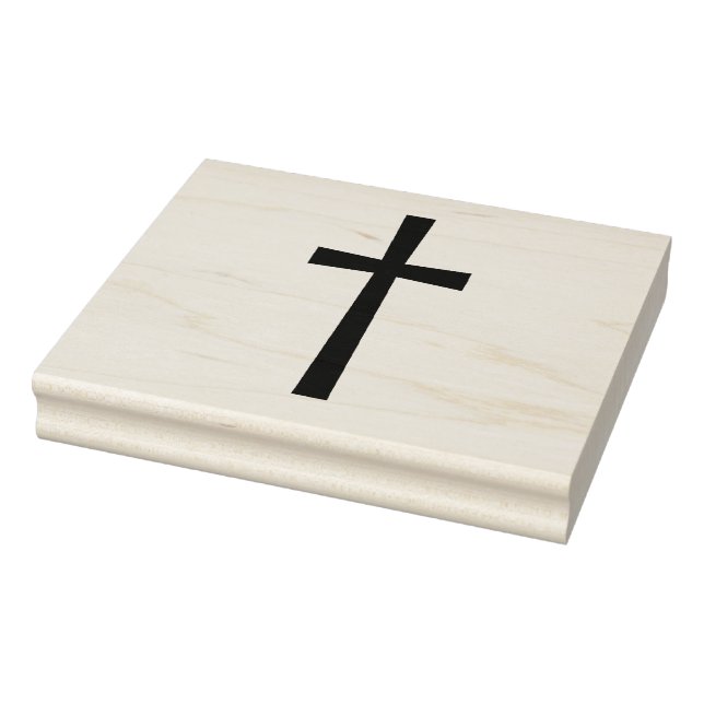 Christian cross rubber stamp (Stamp)