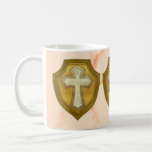 Christian Cross Shield Mug