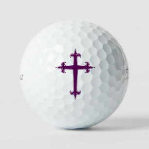 Christian Cross Symbol Faith & Fellowship  Golf Balls