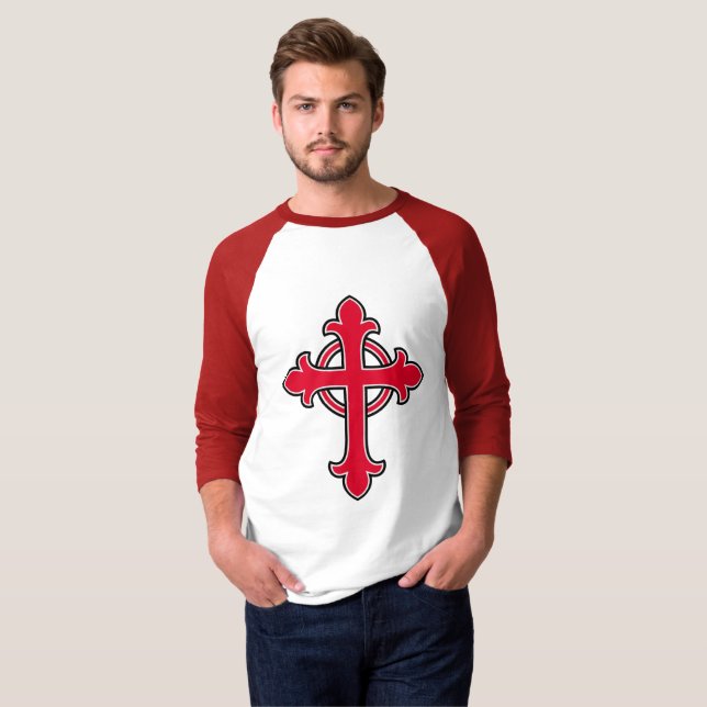 Christian cross T-Shirt (Front Full)