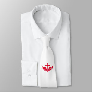 Christian cross tie