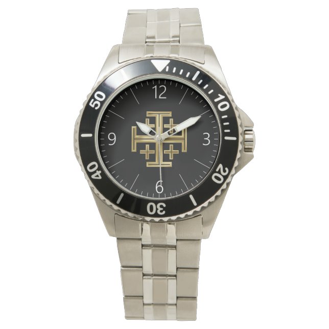 Christian cross watch (Front)