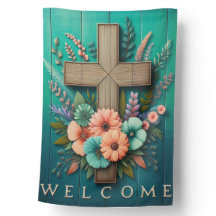 Christian Cross Welcome