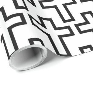Christian Cross Wrapping Paper