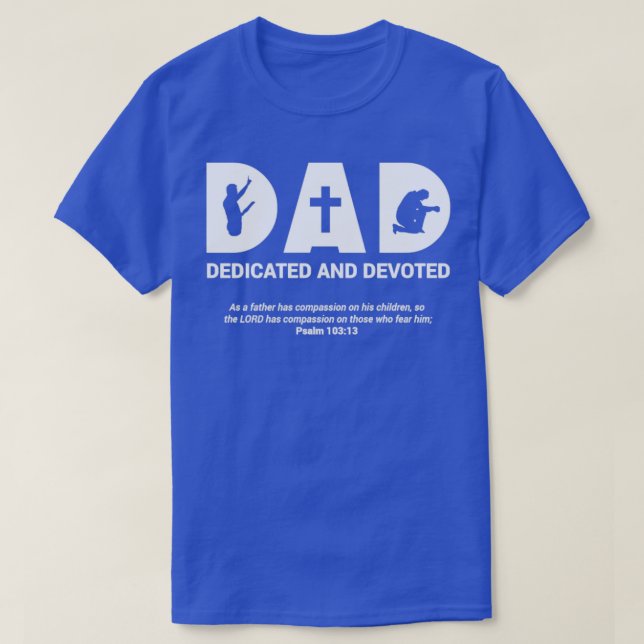 Christian Dad (Fathers Day)  T-Shirt (Design Front)