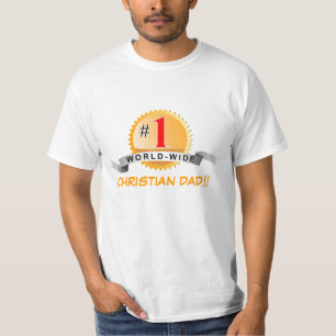 CHRISTIAN DAD!!... Religious t-shirt