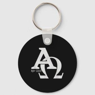 Christian Design - Alpha And Omega The Greek Lette Key Ring