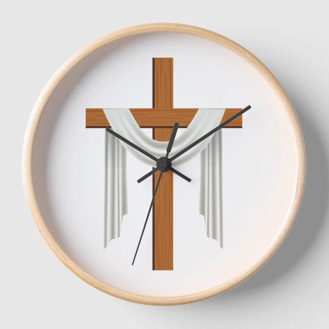 Christian Design Wall Clock (Front)