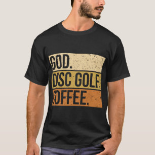 Christian Disc Golf Player Saying I God. Disc Golf T-Shirt