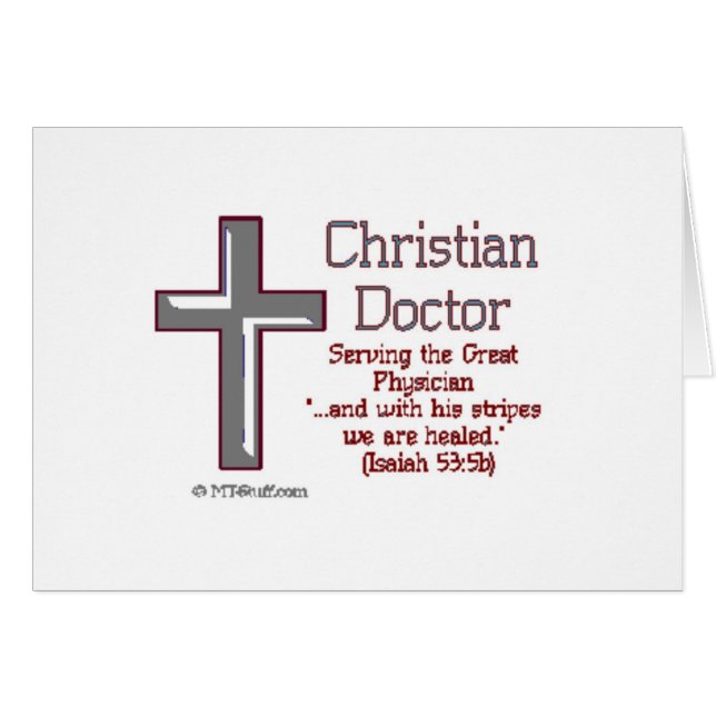 Christian Doctor (Front Horizontal)