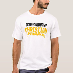 Christian Drummer Church Worship Drum Player 71 T-Shirt