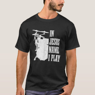 Christian Drummer Drummer Drumming for Jesus T-Shirt