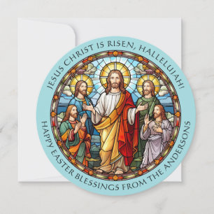 Christian Easter Blessings Jesus Holiday Card