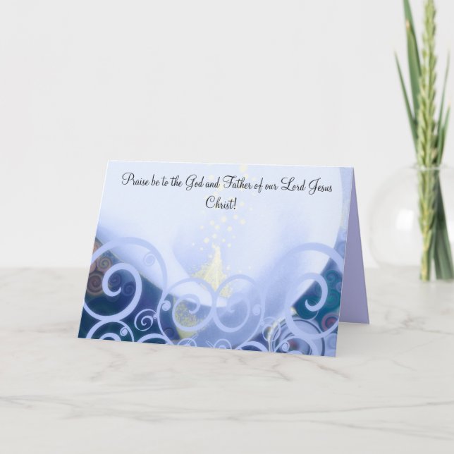 Christian Easter Card Hope In His Resurrection (Front)