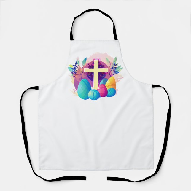 Christian Easter Cross    Apron (Front)