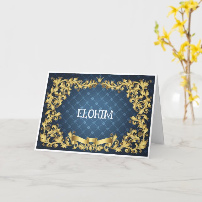 Christian Encouragement Card (Yellow Flower)