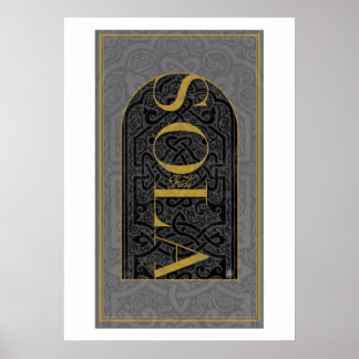 CHRISTIAN FAITH ALONE SOLA FIDE POSTER