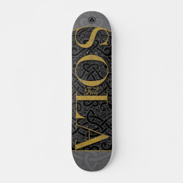 CHRISTIAN FAITH ALONE SOLA FIDE SKATEBOARD (Front)