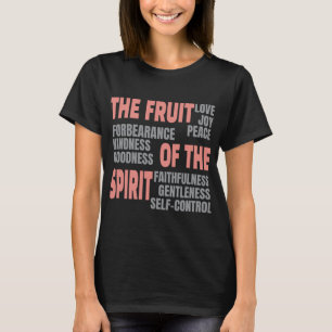 Christian Faith Fruit of the Spirit Bible Scriptur T-Shirt