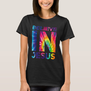 Christian Faith In Christ Believe In Jesus Bible V T-Shirt