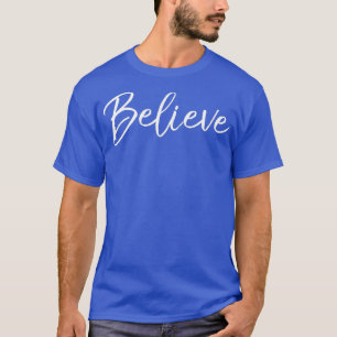 Christian Faith in Christ Quote Christmas Saying T-Shirt