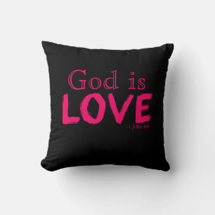 Christian Faith Inspirational Words Cushion