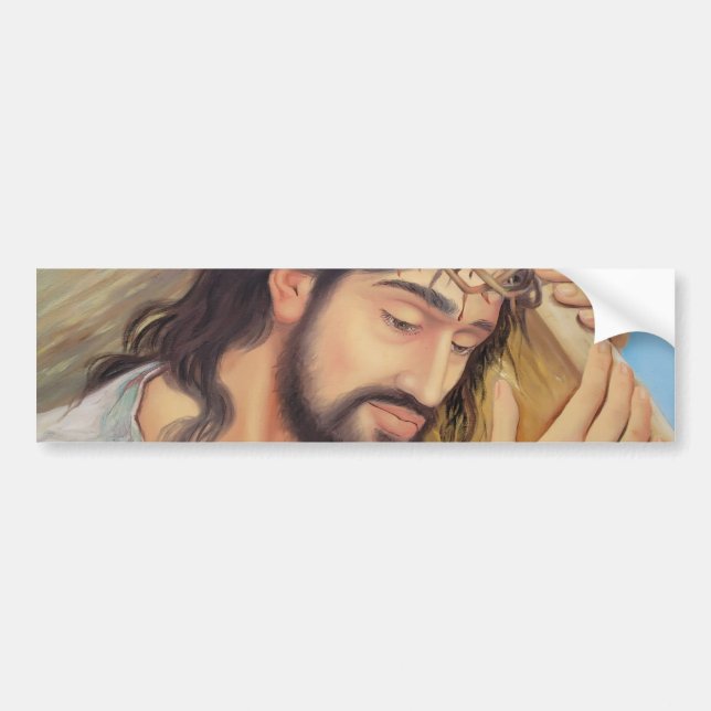 Christian Faith Jesus Christ Bumper Sticker (Front)