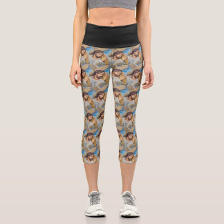 Christian Faith Jesus Christ Capri Leggings