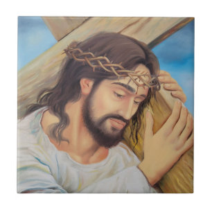 Christian Faith Jesus Christ Ceramic Tile