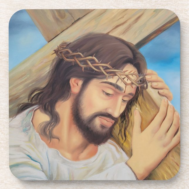 Christian Faith Jesus Christ Coaster (Front)