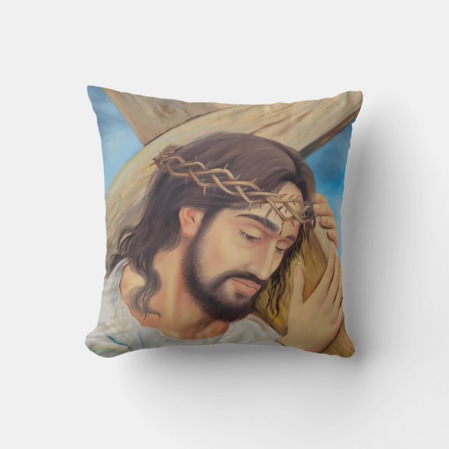 Christian Faith Jesus Christ Cushion (Front)