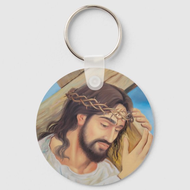 Christian Faith Jesus Christ Key Ring (Front)
