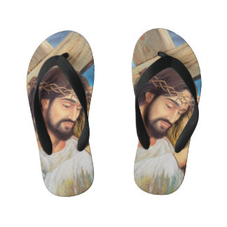 Christian Faith Jesus Christ Kid's Thongs