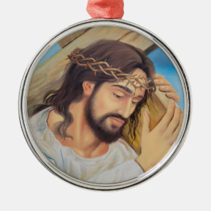 Christian Faith Jesus Christ Metal Ornament