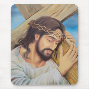 Christian Faith Jesus Christ Mouse Pad