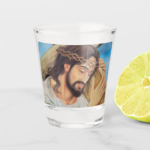 Christian Faith Jesus Christ Shot Glass